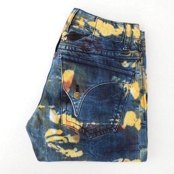 New ROBIN'S JEAN Straight Multi-Color Jeans - Picture 2 of 8